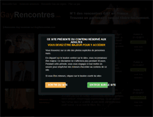 Tablet Screenshot of gayrencontres.com
